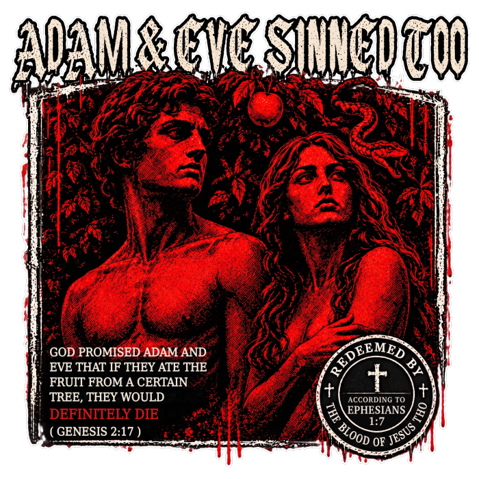 ADAM & EVE SINNED TOO Long Sleeve T-Shirt