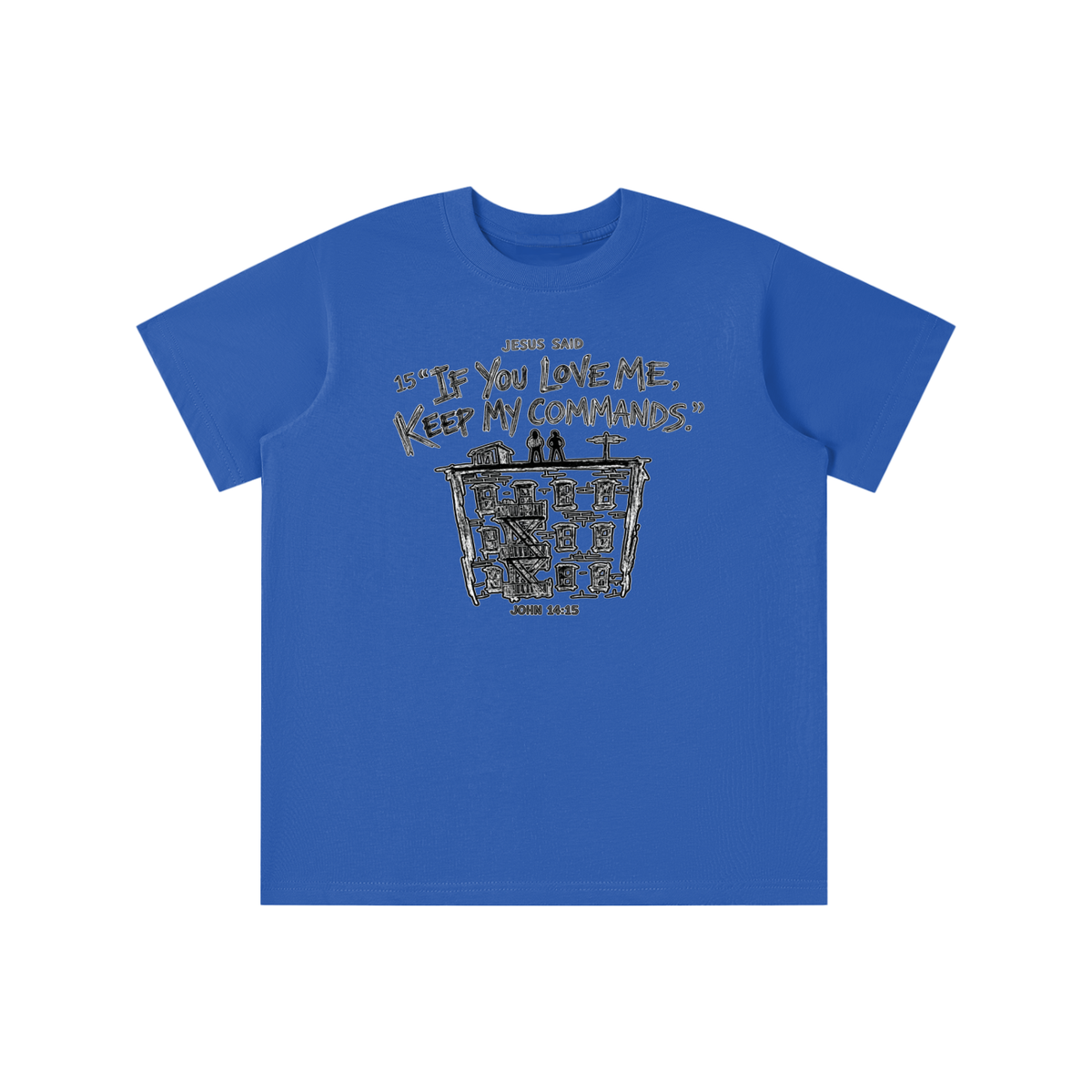 JOHN 14:15 NIV youth T-shirt