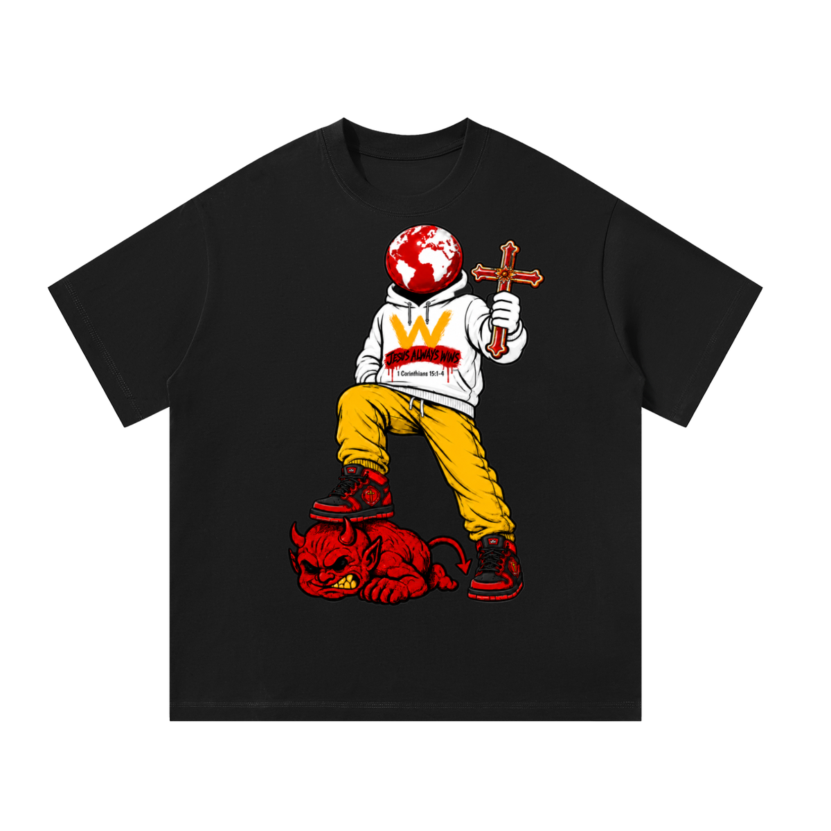 Jesus always wins T-Shirt