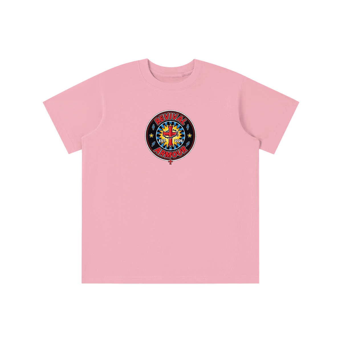 REVIVAL EST. 2026 ARMOUR JESUS DIED FOR OUR SINS youth T-shirt