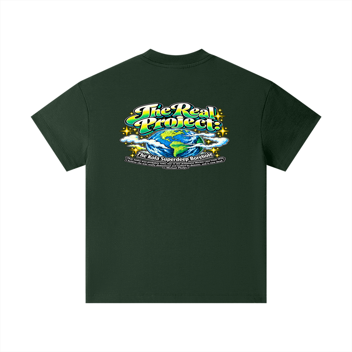 REDEEMED BY THE OF JESUS ACCORDING TO EPHESIANS 1:7 THE REAL PROJECT: THE KOLA SUPERDEEP BOREHOLE Kids T-Shirt