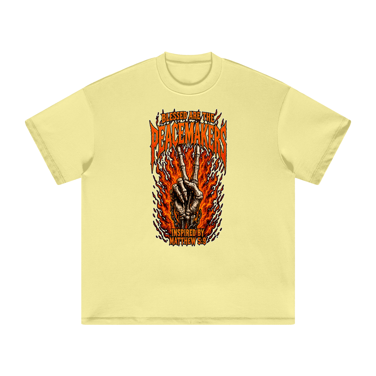 BLESSED ARE THE PEACEMAKERS INSPIRED BY MATTHEW 5:9 T-Shirt
