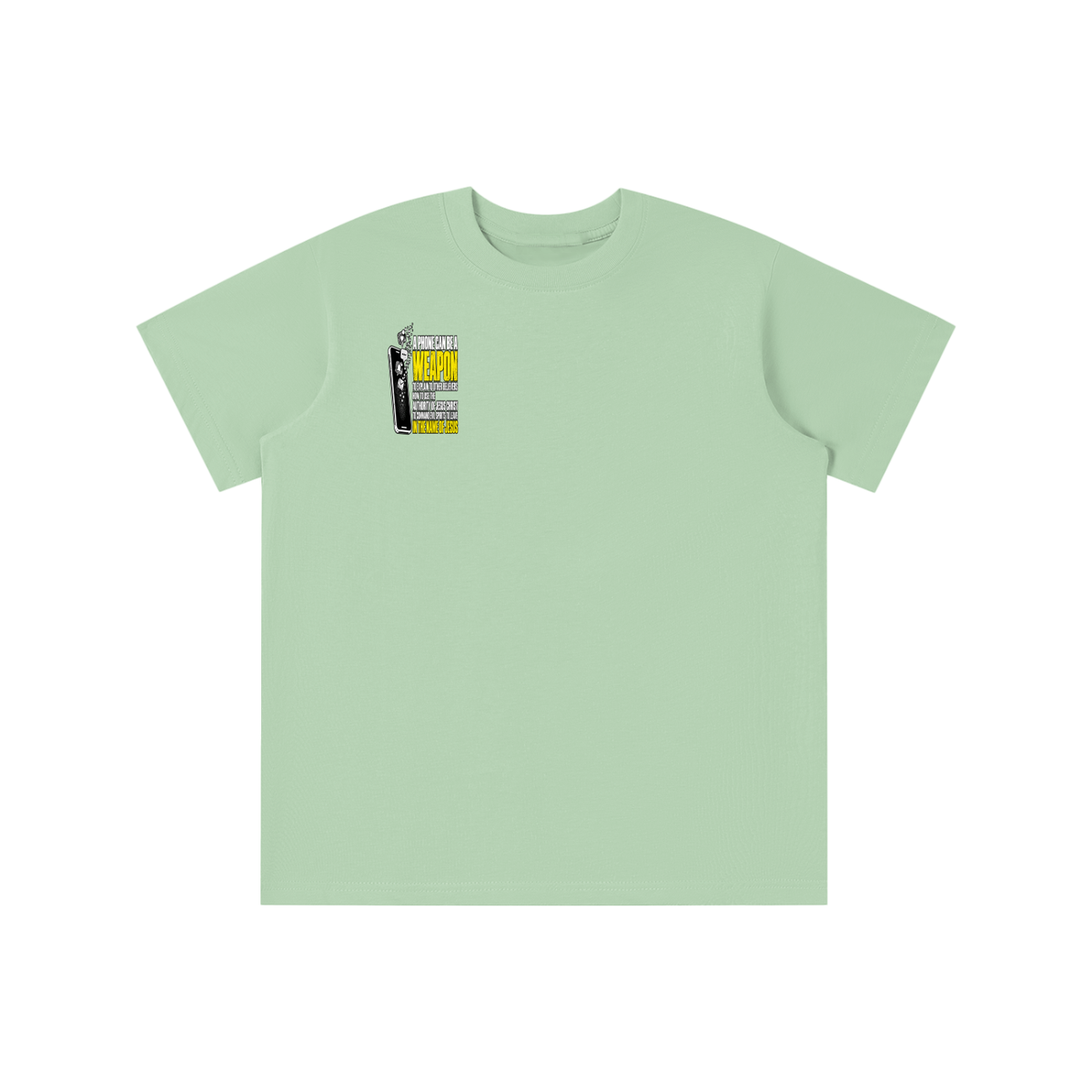 A PHONE CAN BE A WEAPON TO EXPLAIN TO OTHER BELIEVERS HOW TO US THE AUTHORITY OF JESUS CHRIST TO COMMAND EVIL SPIRITS TO IN THE NAME JESUS youth T-shirt