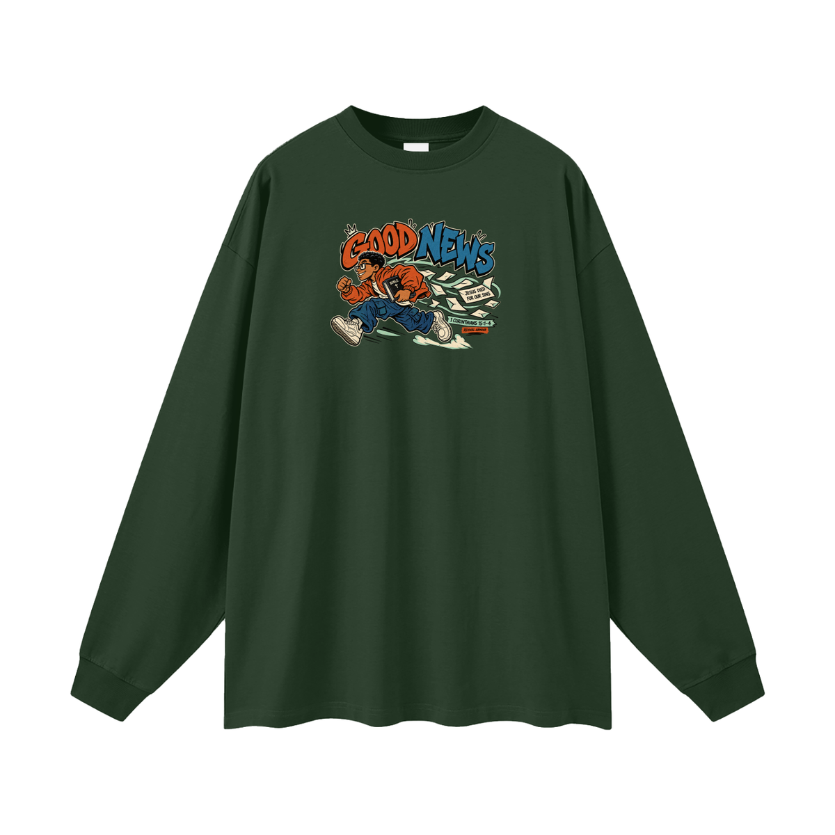 GOOD NEWS Long Sleeve T-Shirt