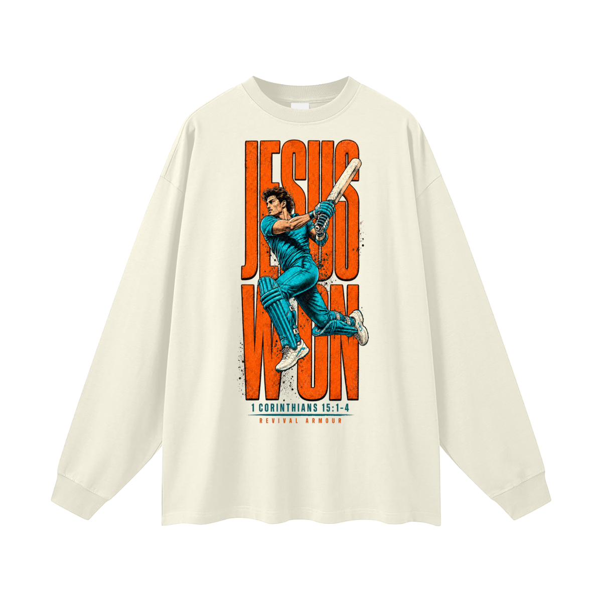 Jesus Won Long Sleeve T-Shirt