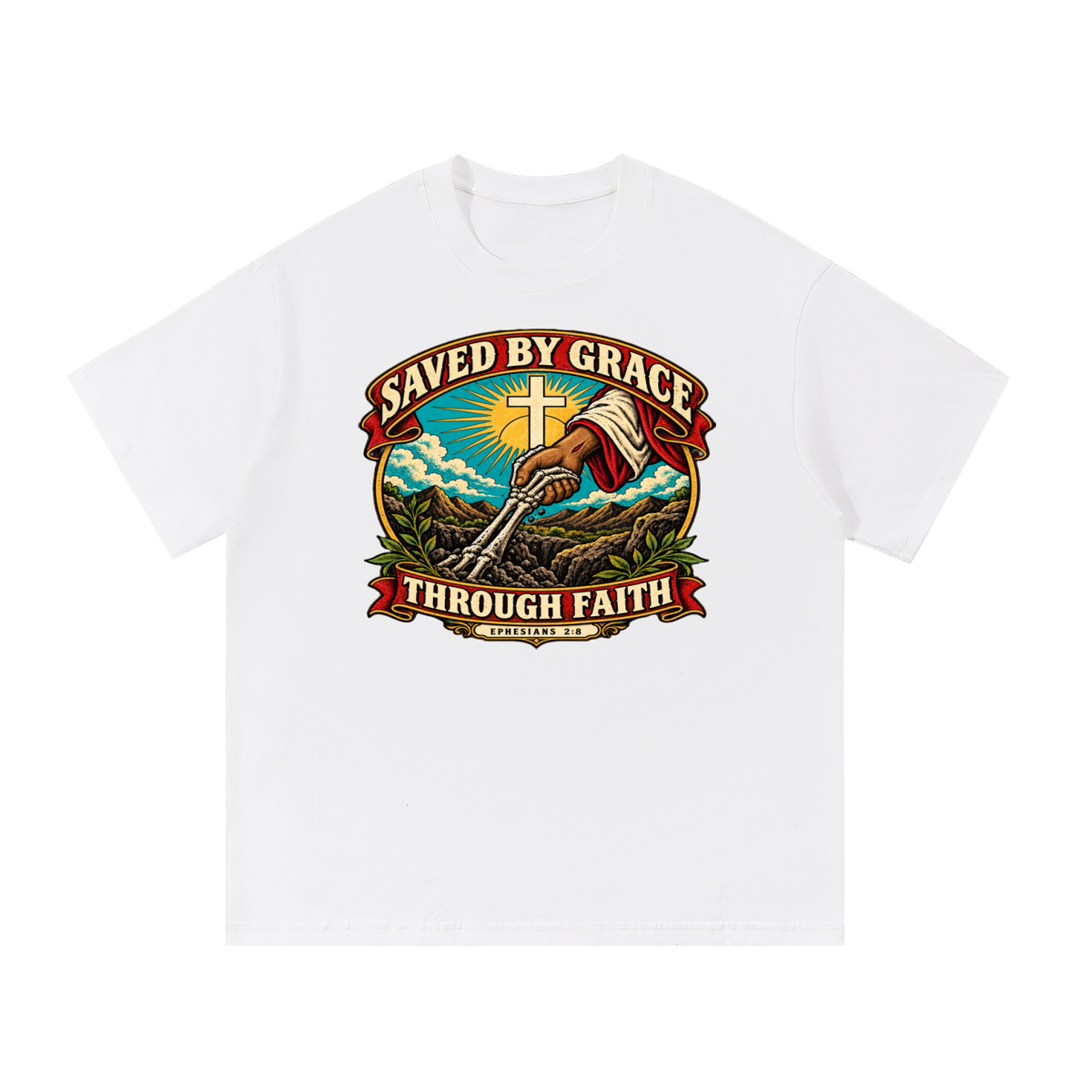 Saved by Grace through Faith T-Shirt