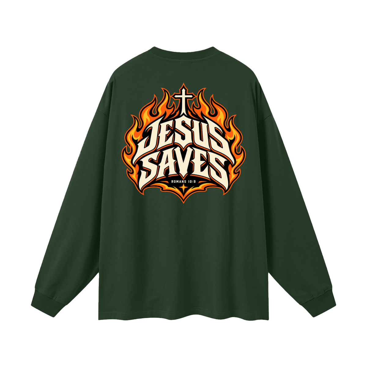 Jesus saves Long Sleeve T-Shirt
