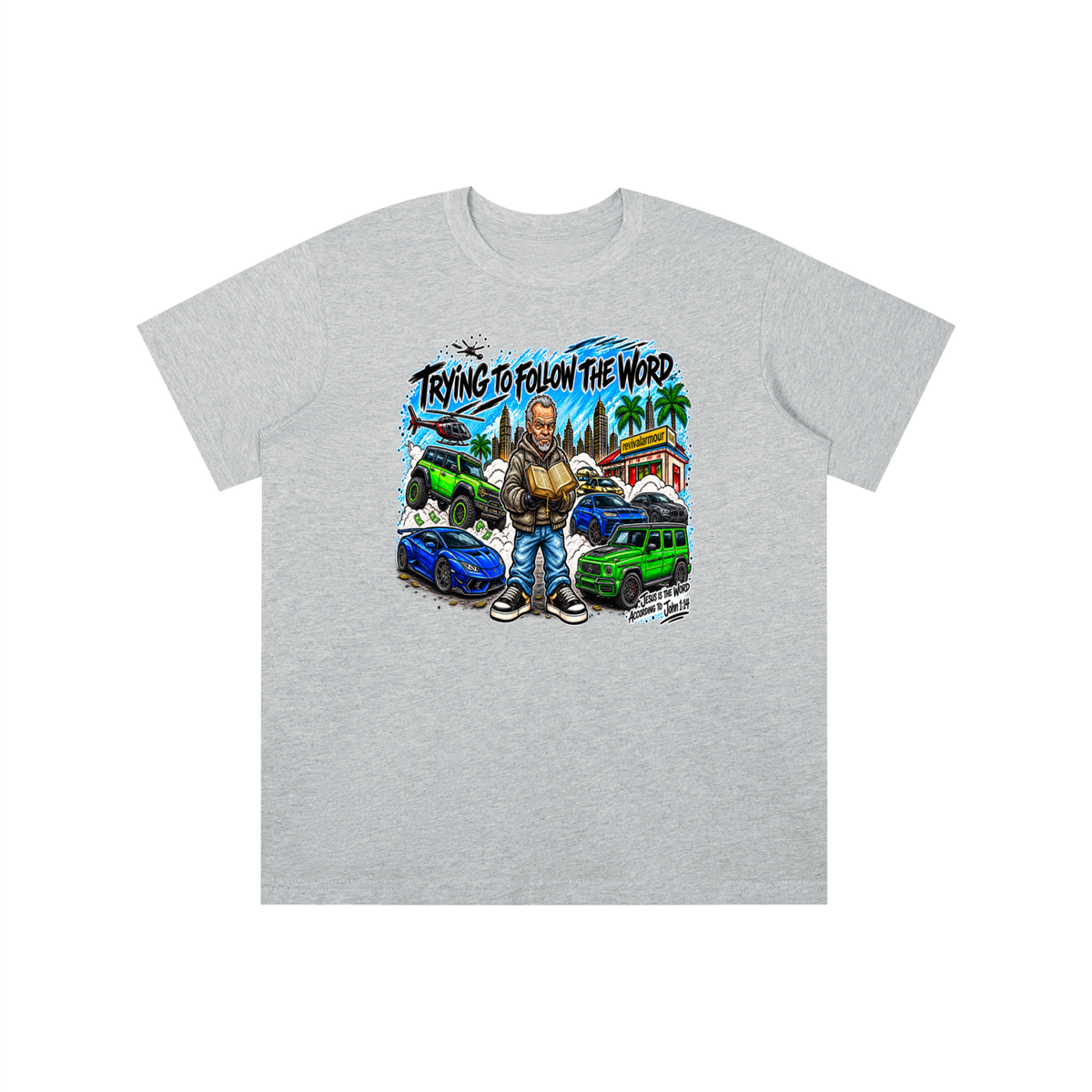 TRYING TO FOLLOW THE WORD youth T-shirt