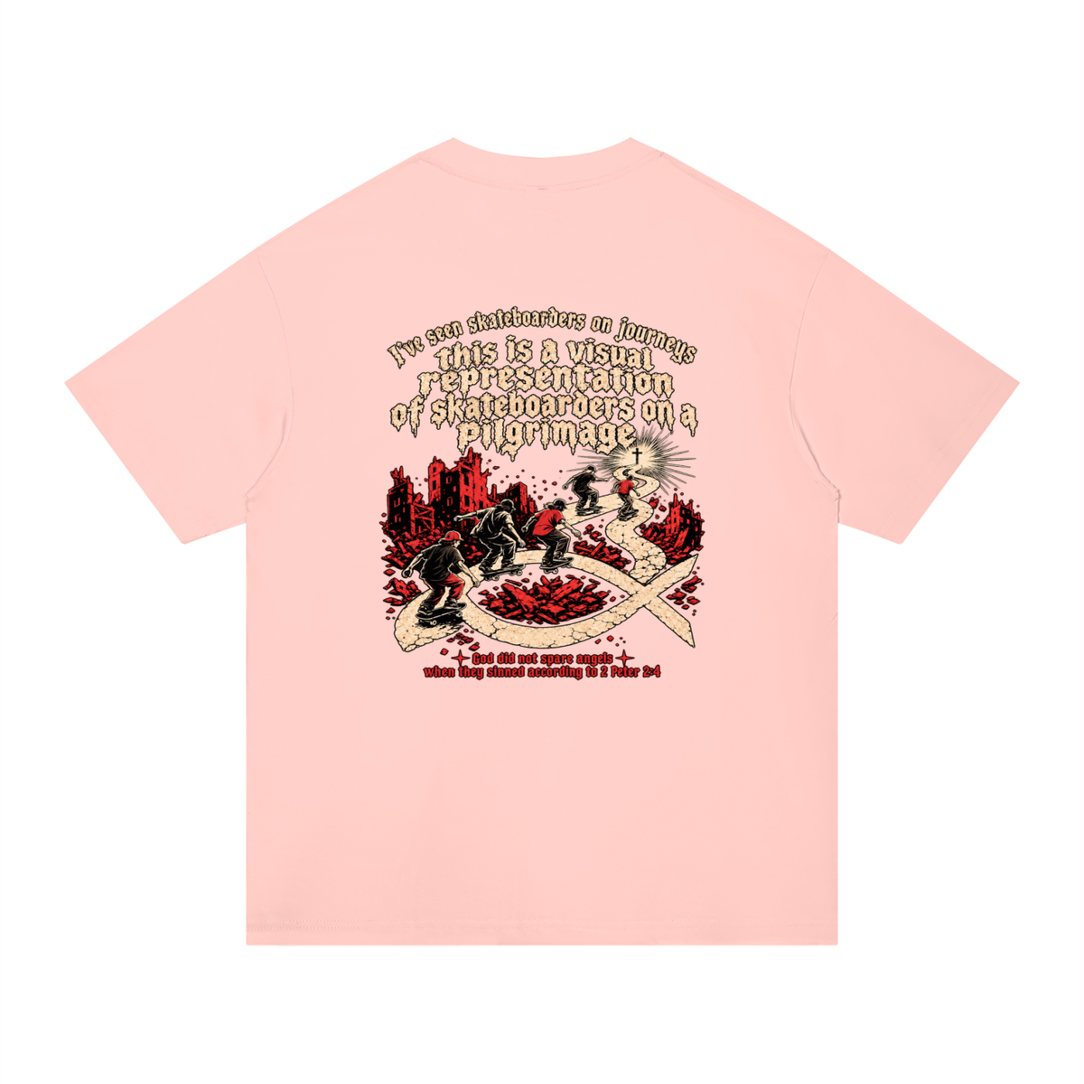 skateboarders on a pilgrimage T-Shirt