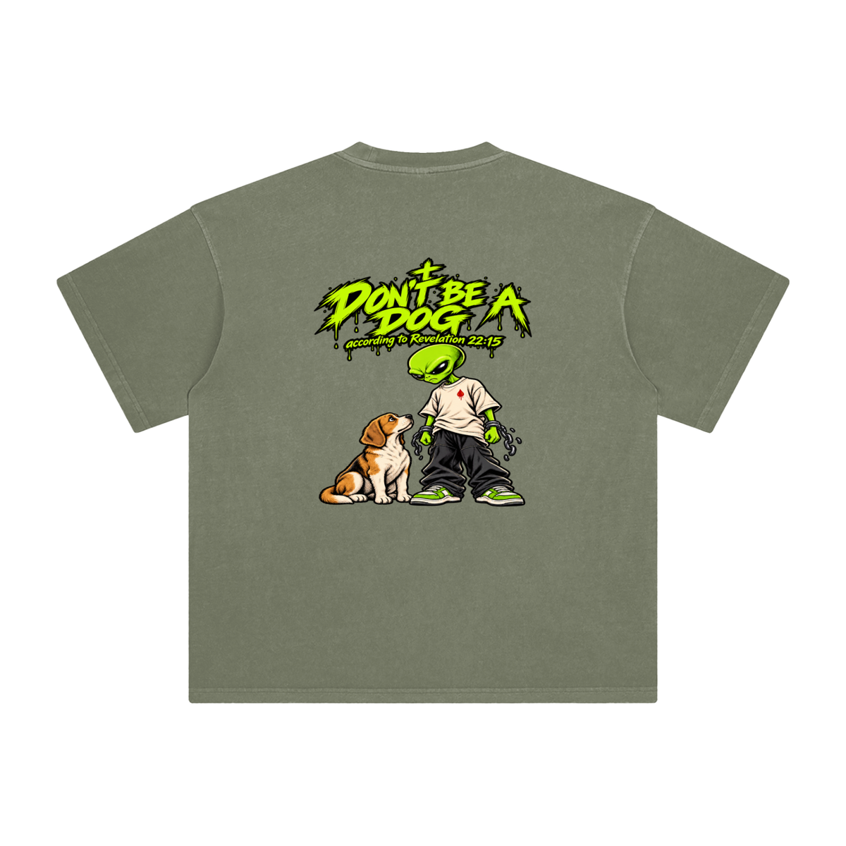 DON'T BE A DOG according to Revelation 22:15 T-Shirt 2