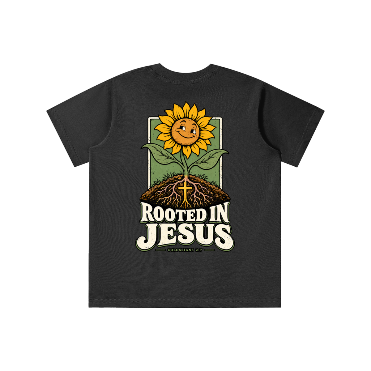 Rooted in Jesus youth T-shirt