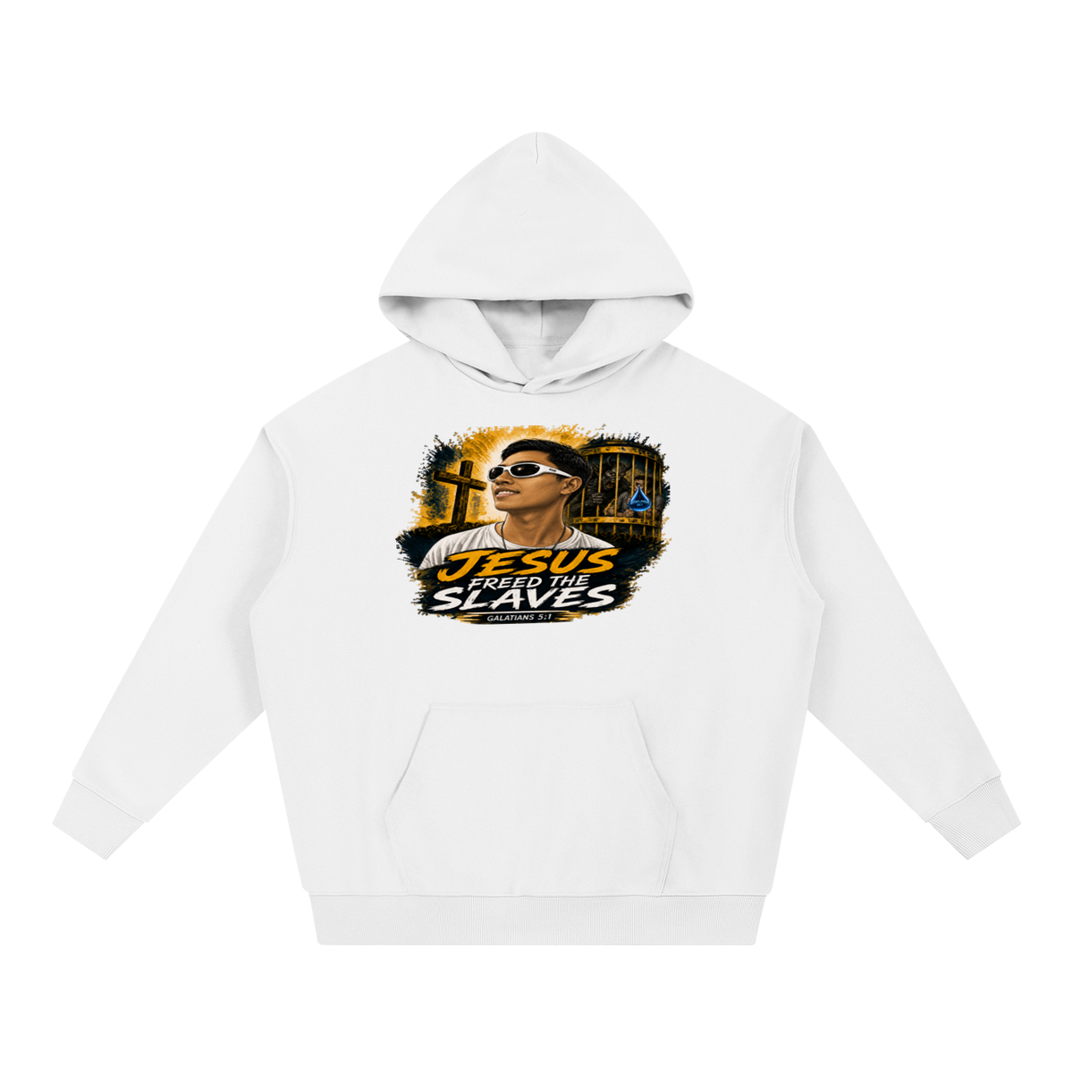Jesus freed the slaves Hoodie