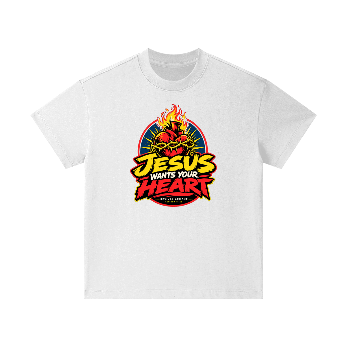 JESUS WANTS YOUR HEART - REVIVAL ARMOUR - Kids T-Shirt