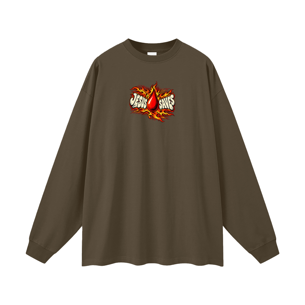 JESUS SAVES Long Sleeve T-Shirt
