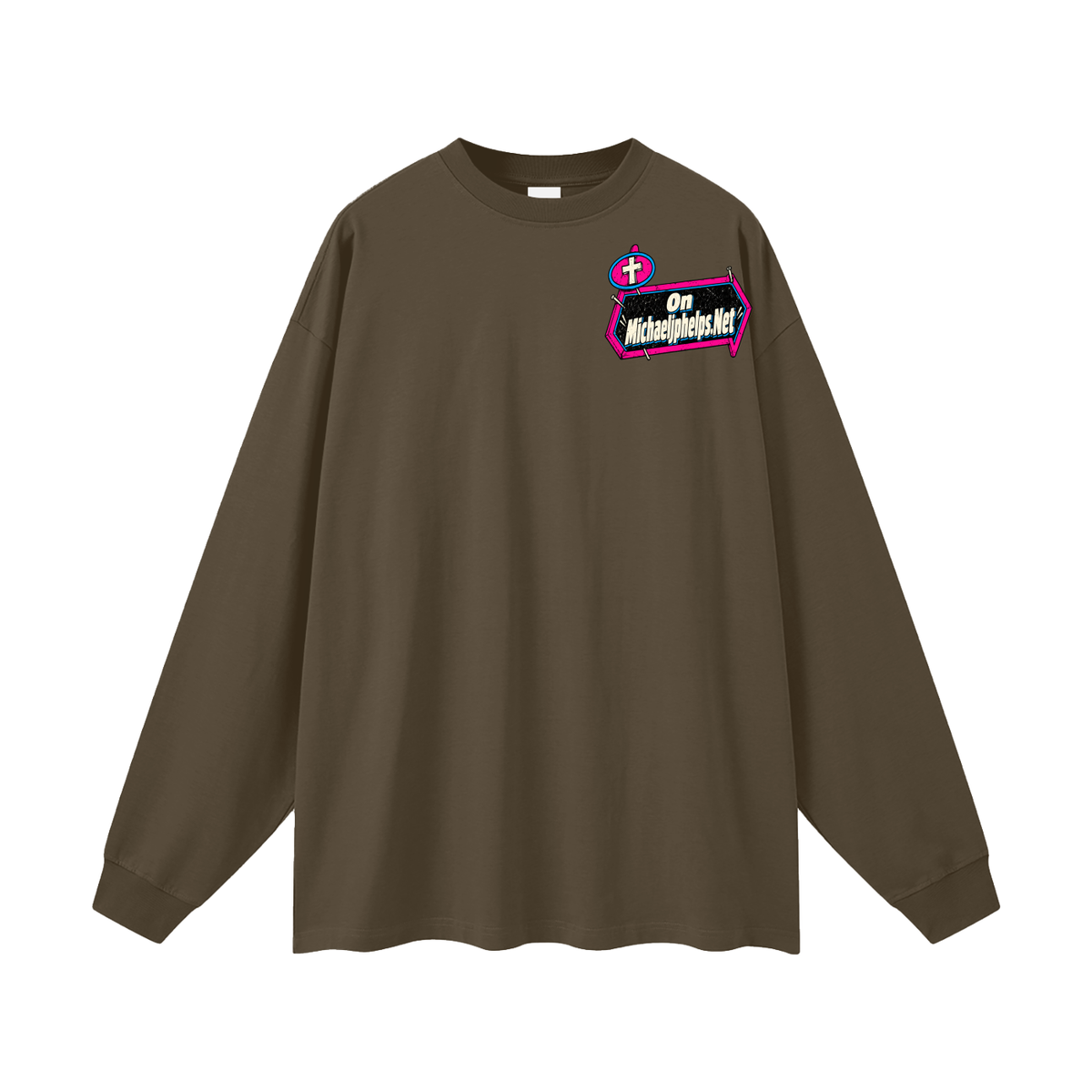 Cast out demons in the name of Jesus on Michaeljphelps.Net Long Sleeve T-Shirt
