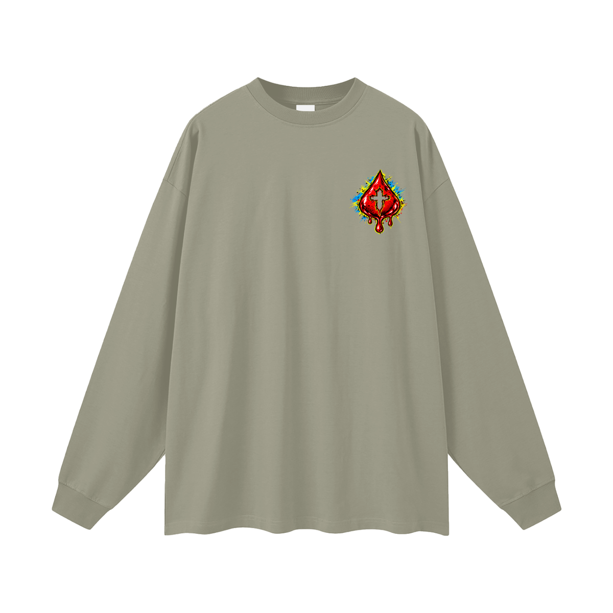 IDOL WORSHIPPERS ARE LEFT OUTSIDE THE CITY ACCORDING TO Revelation 22:15 Long Sleeve T-Shirt