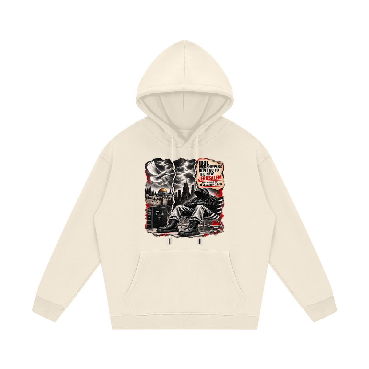 Streetwear Unisex Fleece Hoodie