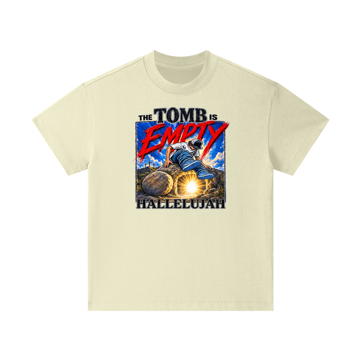 THE TOMB IS EMPTY HALLELUJAH Kids T-Shirt