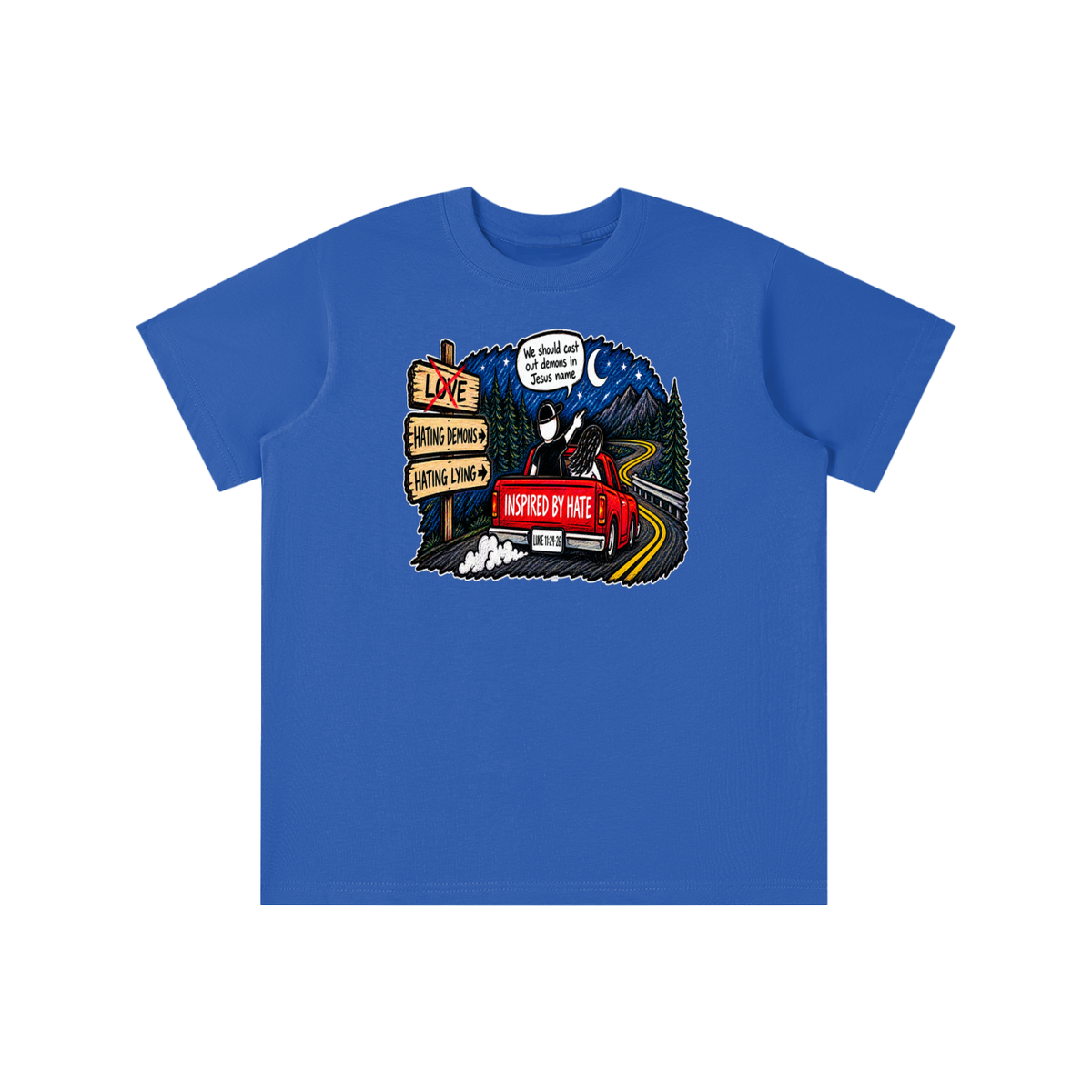 INSPIRED BY HATE youth T-shirt
