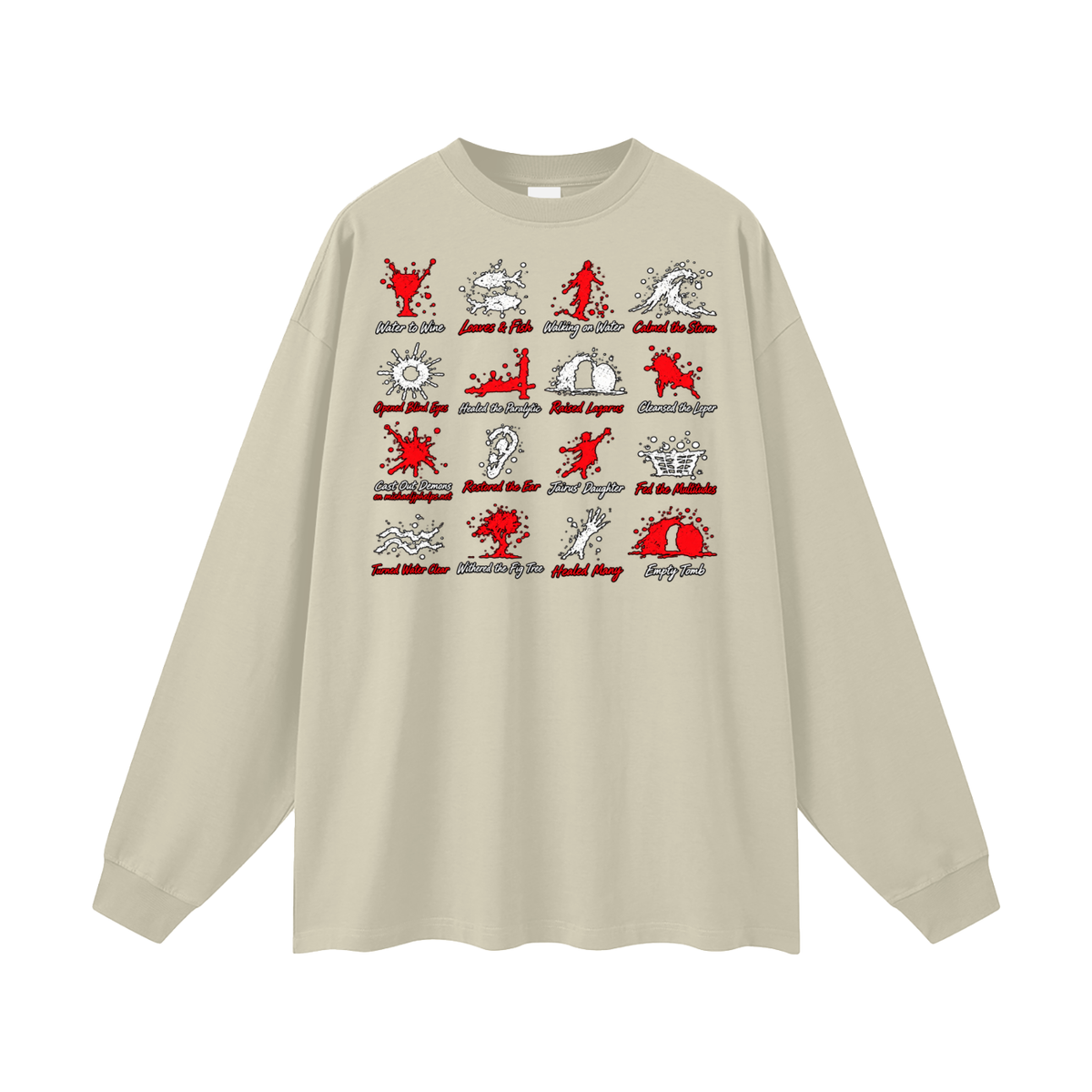 cast out demons on Michaeljphelps.Net Long Sleeve T-Shirt