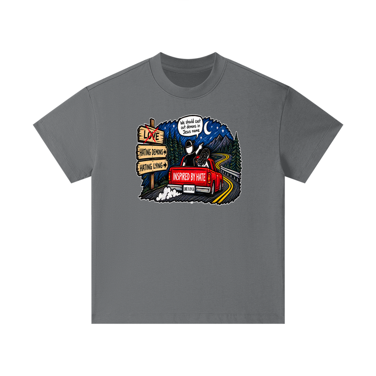 INSPIRED BY HATE Kids T-Shirt