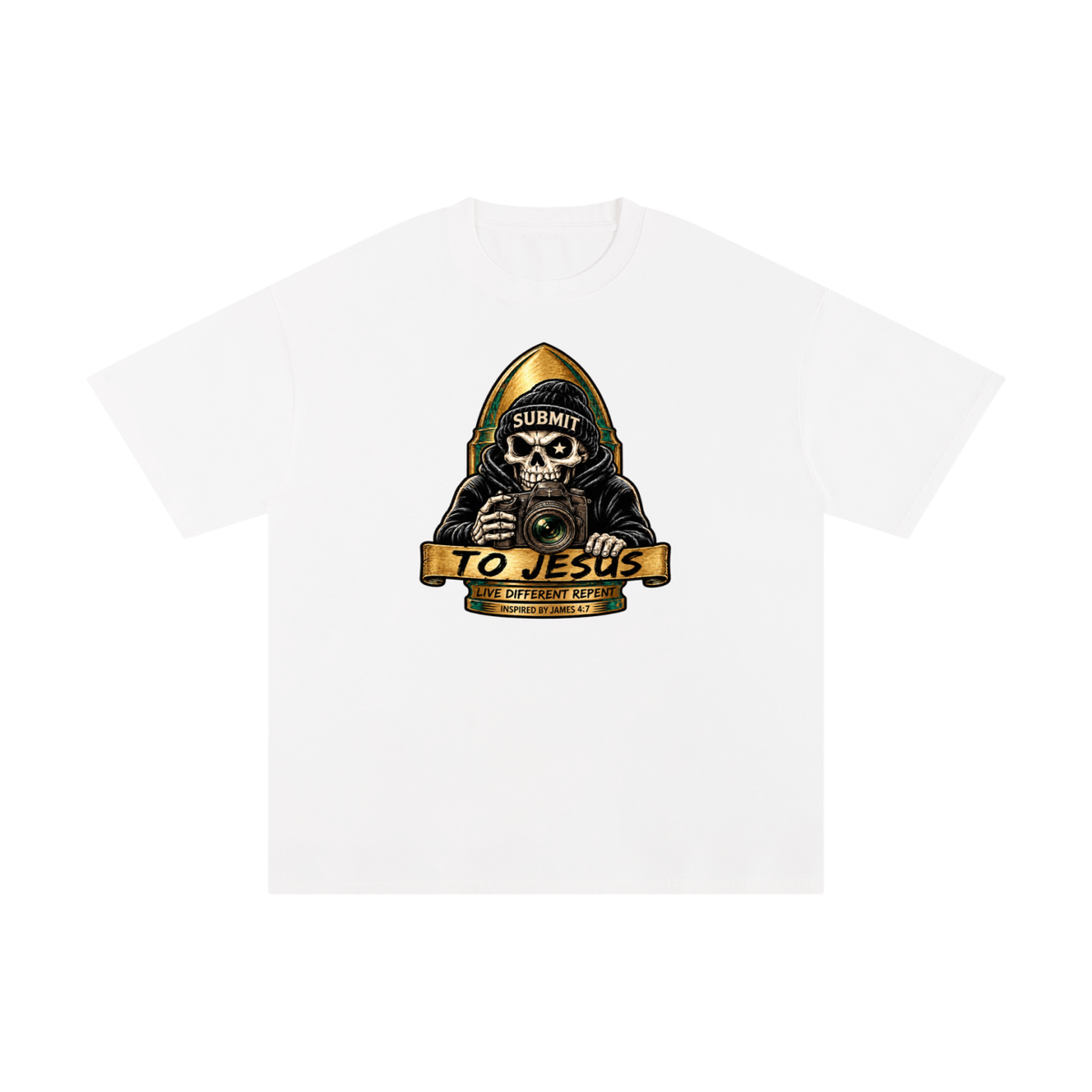 SUBMIT TO JESUS LIVE DIFFERENT REPENT INSPIRED BY JAMES 4:7 T-Shirt
