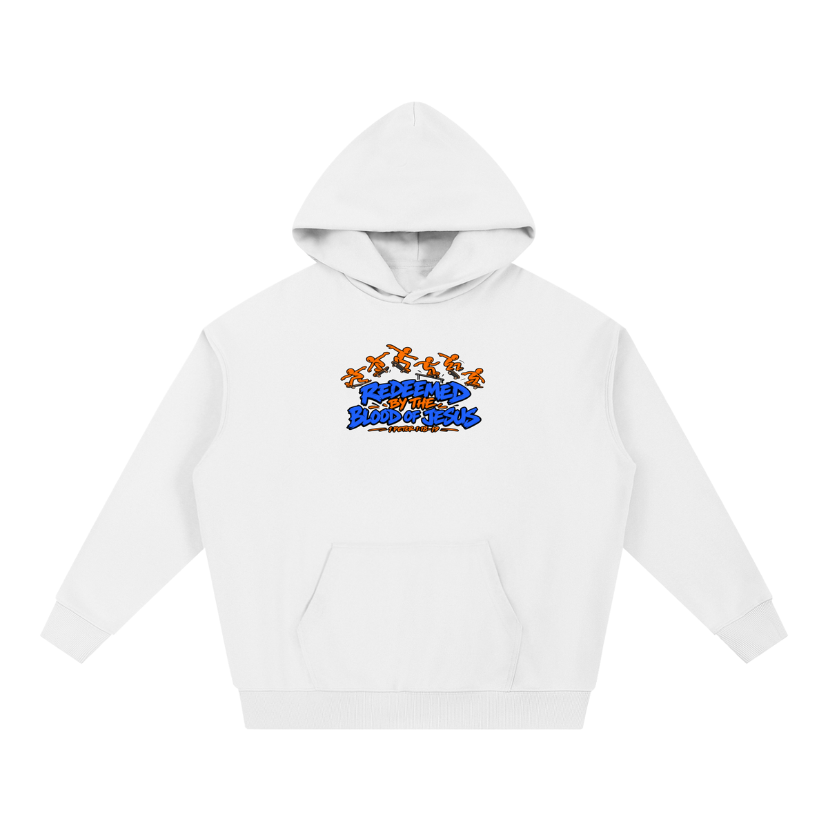 REDEEMED BY THE BLOOD OF JESUS - 1 PETER 1:18-19 - Hoodie
