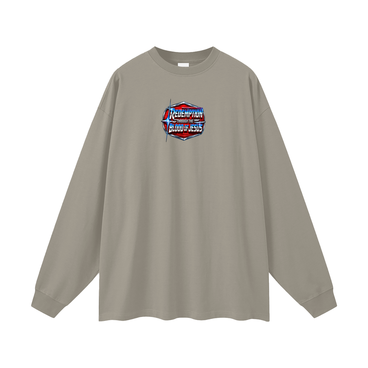 REDEMPTION THROUGH THE BLOOD OF JESUS Long Sleeve T-Shirt