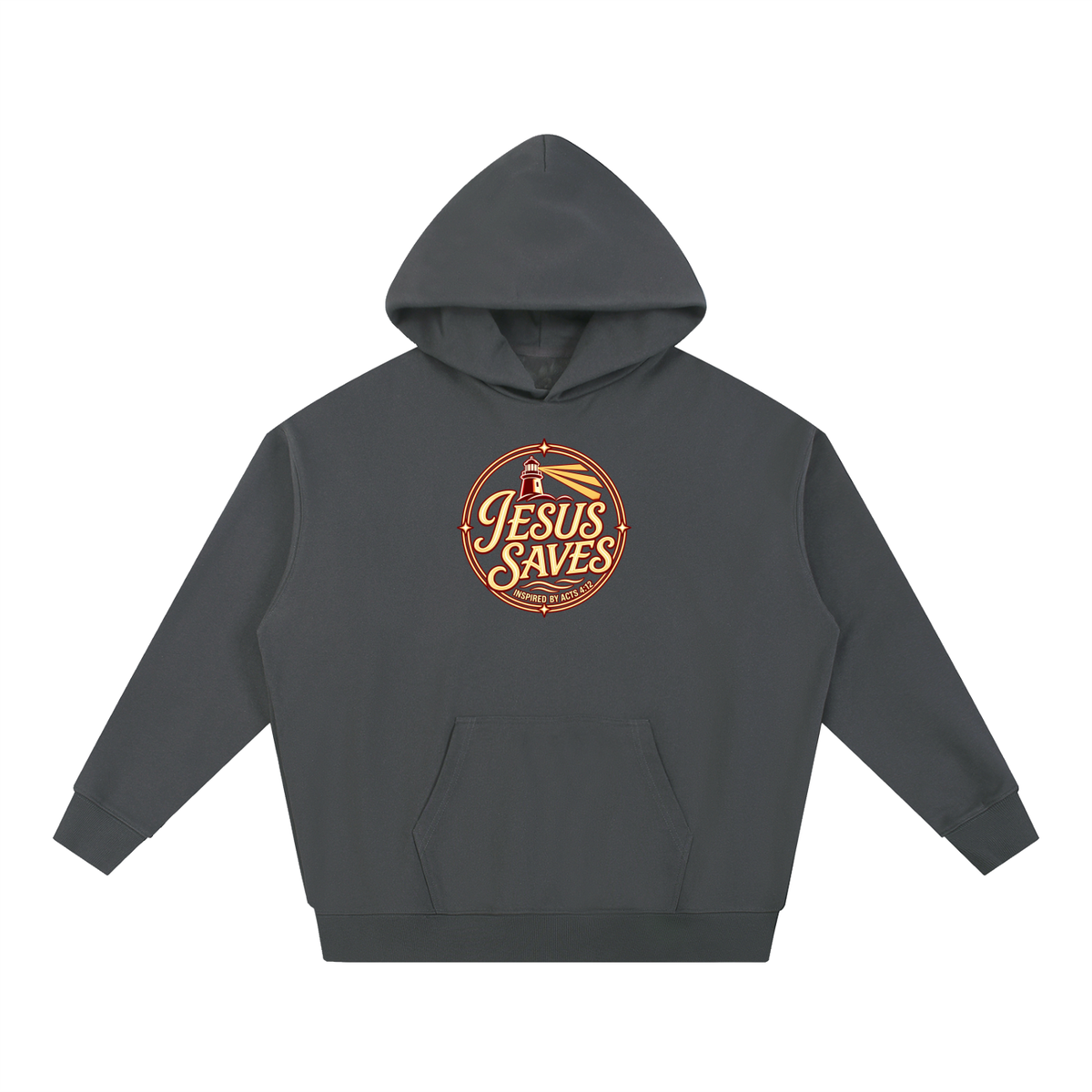 JESUS SAVES INSPIRED BY ACTS 4:12 Hoodie