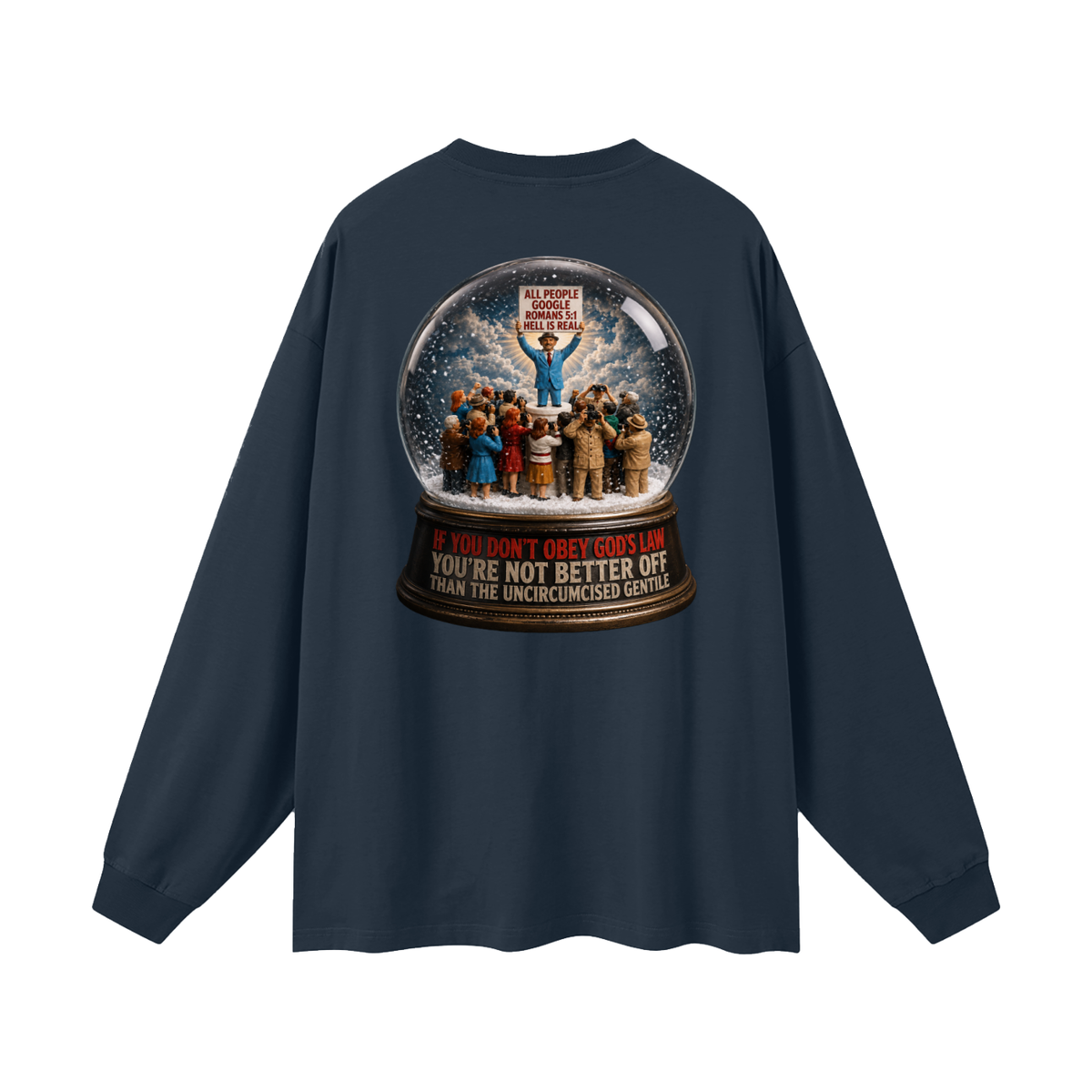 WORTHY IS THE LAMB HALLEJUJAH WHO WAS SLAIN Long Sleeve T-Shirt