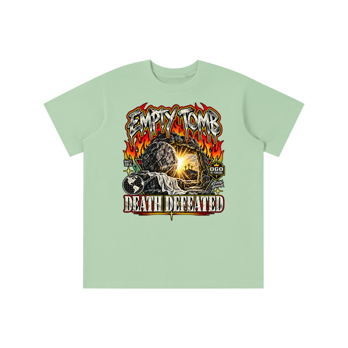 EMPTY TOMB DEATH DEFEATED youth' T-shirt