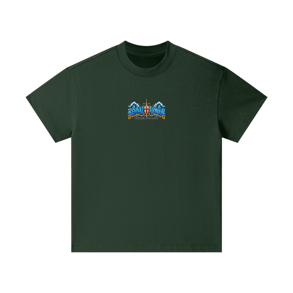REVIVAL ARMOUR -EQUIPPED FOR A HIGHER PURPOSE- -EPHESIANS 6:10-18- Kids T-Shirt