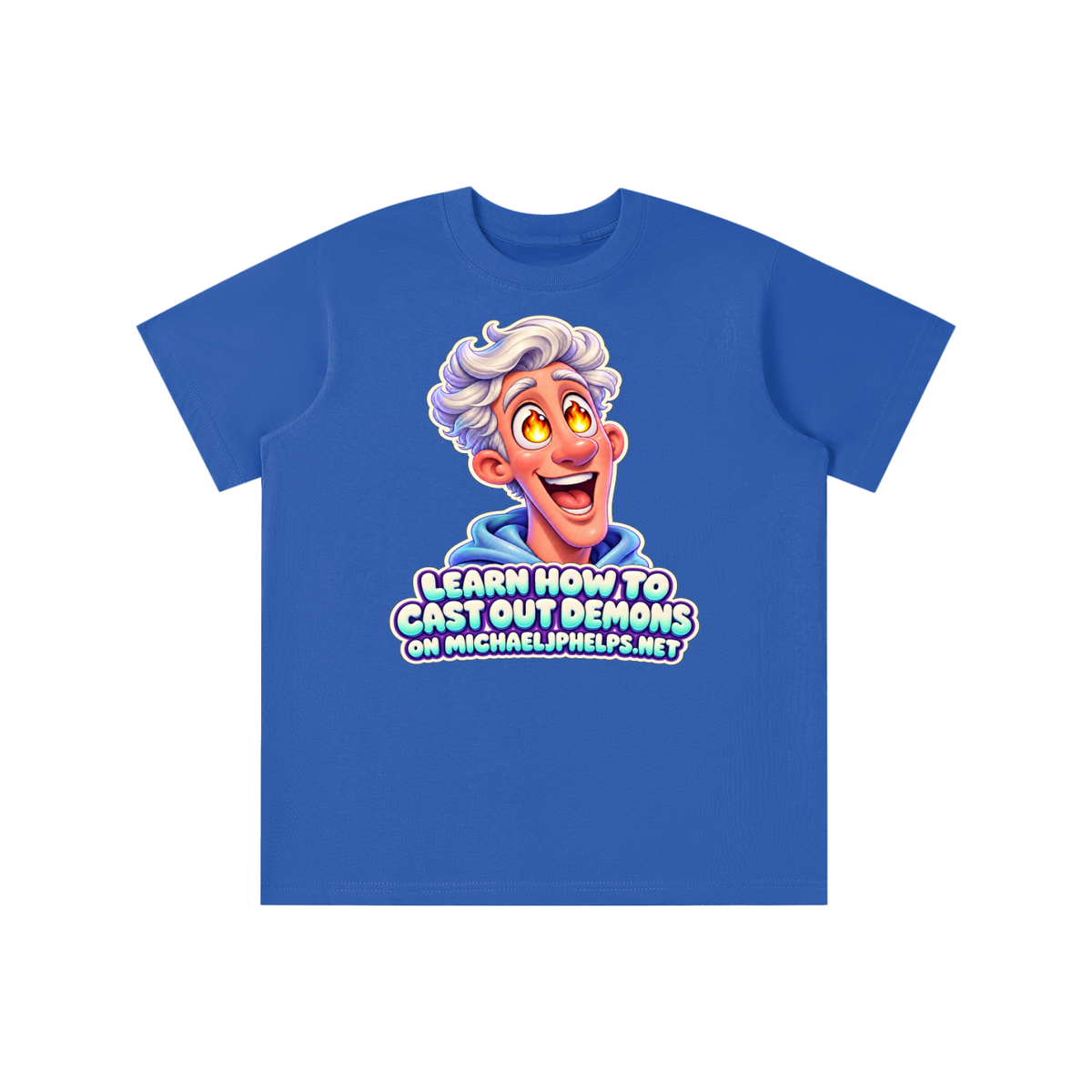 LEARN HOW TO CAST OUT DEMONS ON MICHAELJPHELPS.NET youth T-shirt