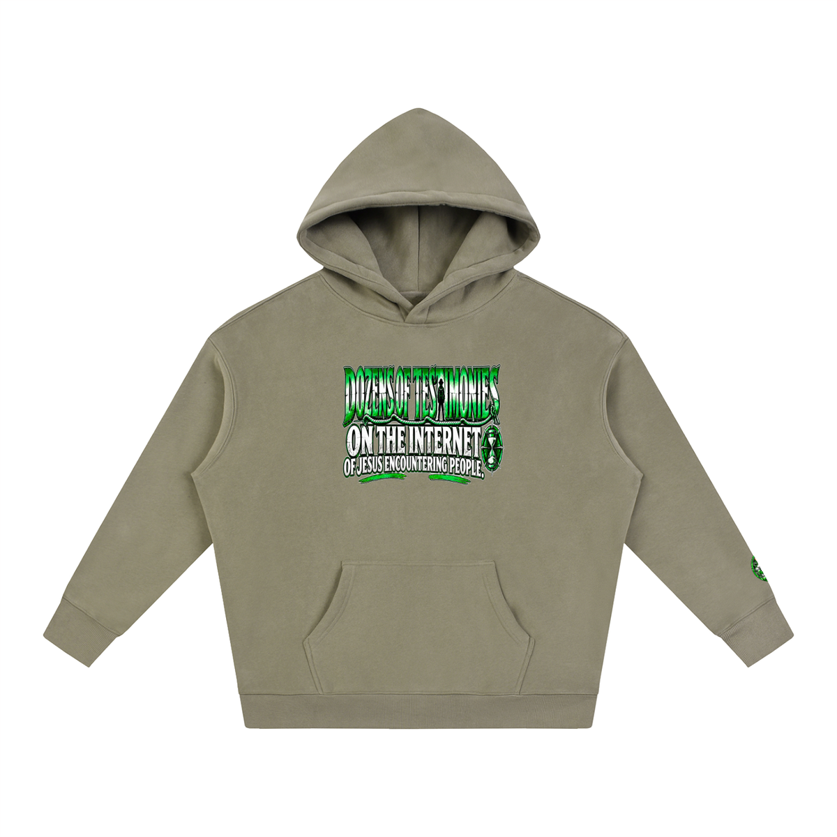 DOZENS OF TESTIMONIES ON THE INTERNET OF JESUS ENCOUNTERING PEOPLE. Hoodie
