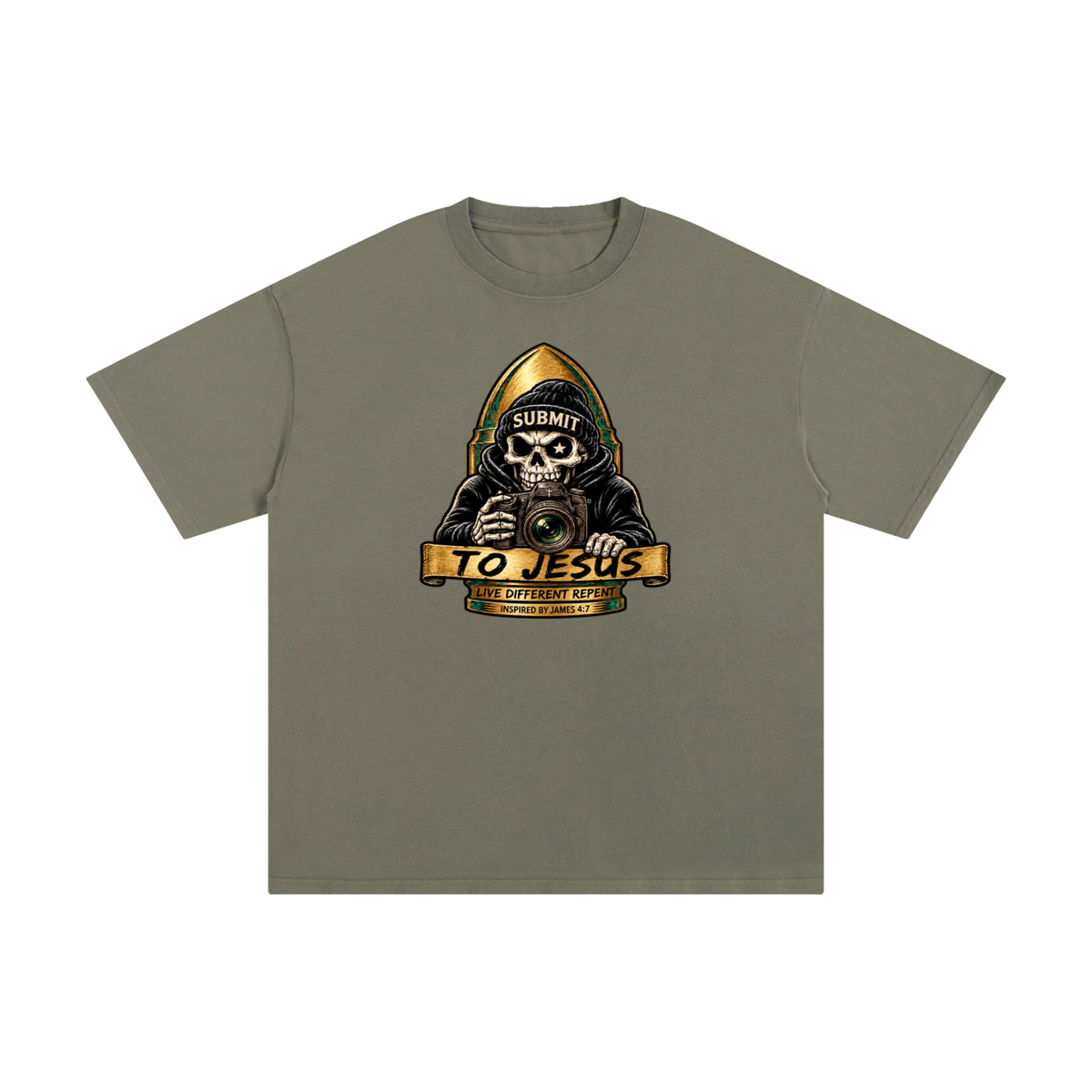 SUBMIT TO JESUS LIVE DIFFERENT REPENT INSPIRED BY JAMES 4:7 T-Shirt