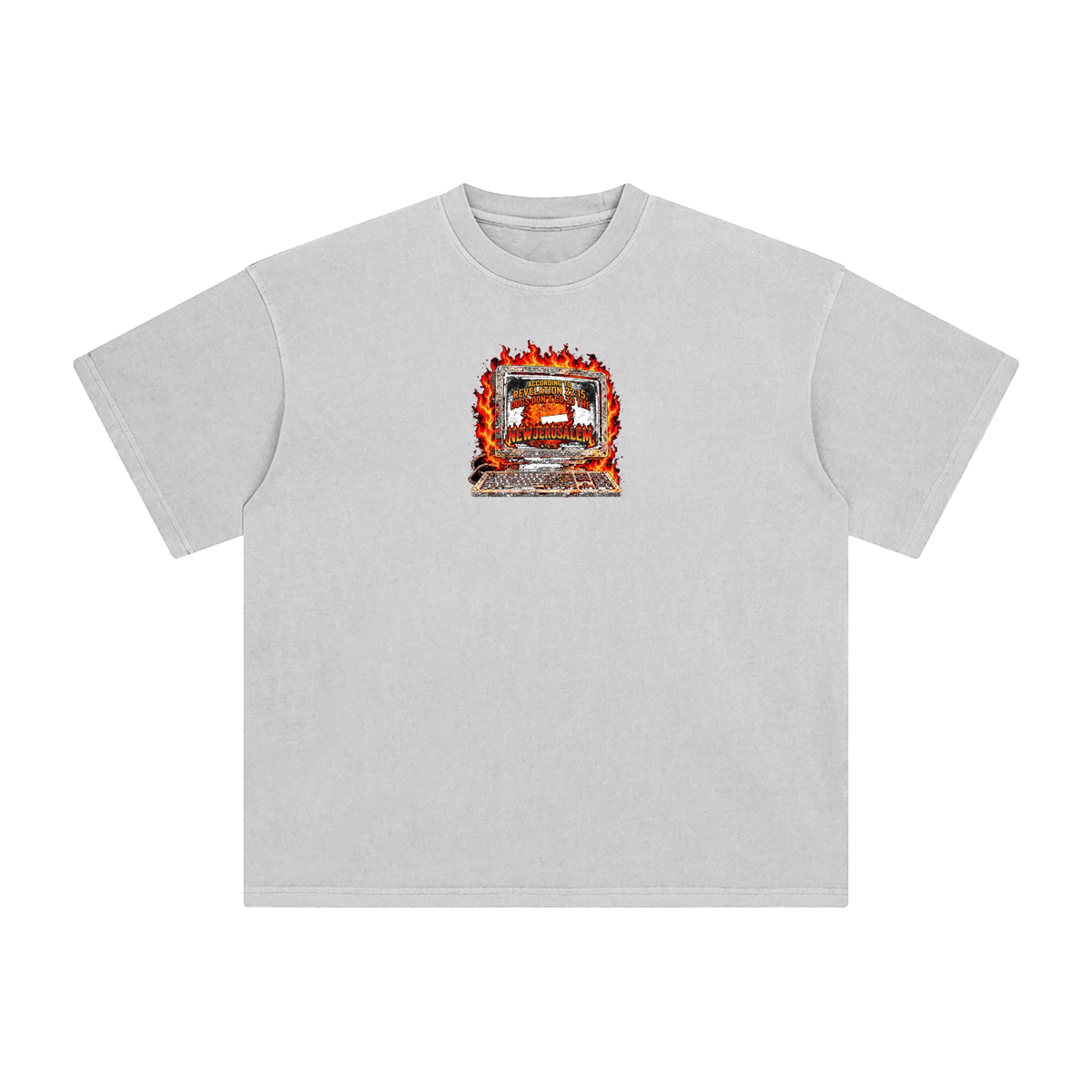 ACCORDING TO REVELATION 22:15, DOGS DON'T GO TO THE NEW JERUSALEM T-Shirt