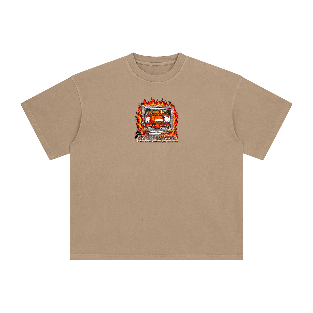 ACCORDING TO REVELATION 22:15, DOGS DON'T GO TO THE NEW JERUSALEM T-Shirt