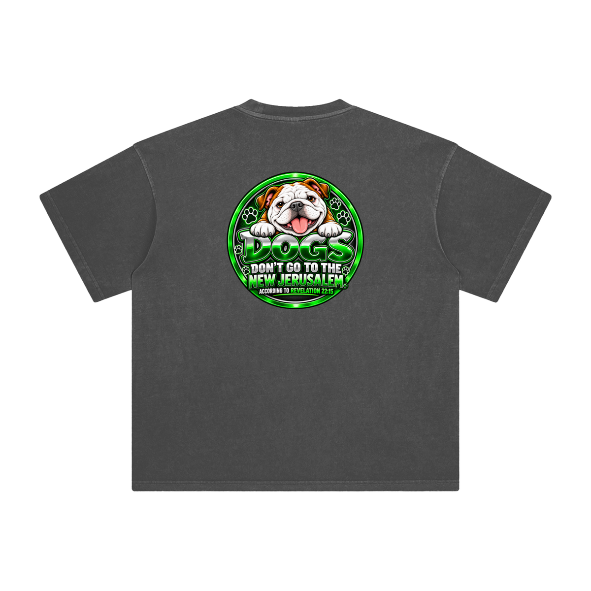 DOZENS OF TESTIMONIES ON YOUTUBE OF JESUS ENCOUNTERING PEOPLE. DOGS DON'T GO TO THE NEW JERUSALEM. ACCORDING TO REVELATION 22:15 T-Shirt