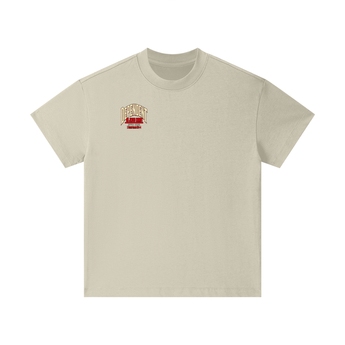 DEPENDANT ON JESUS CHRIST Kids T-Shirt