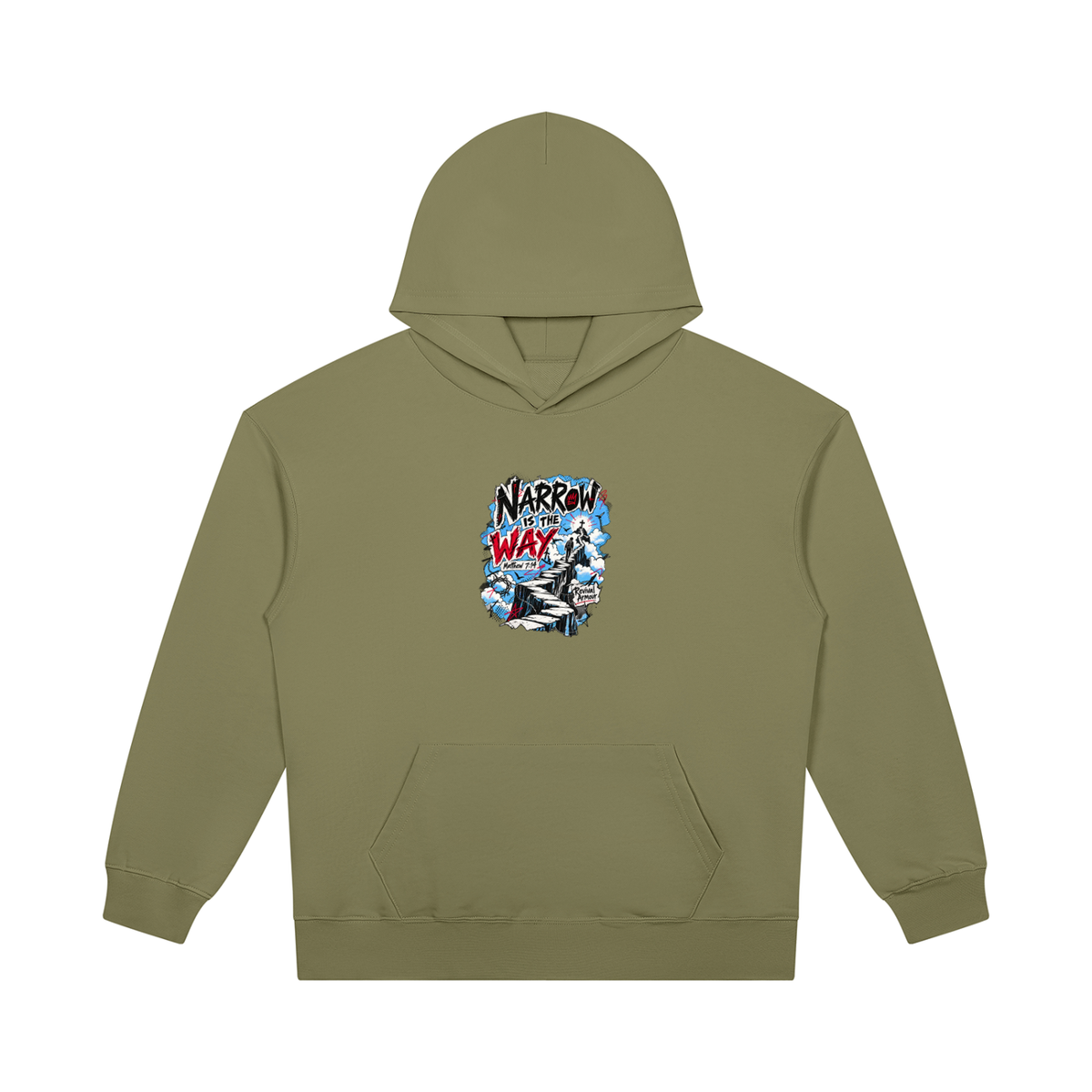 NARROW IS THE WAY [MATTHEW 7:14] Revival Armour Hoodie