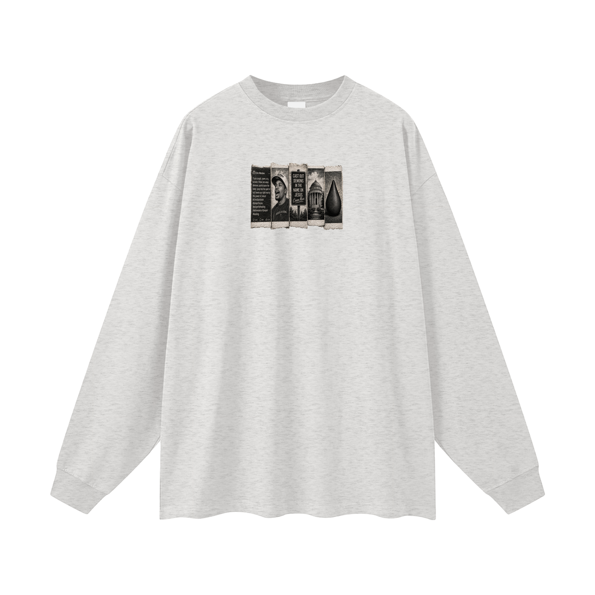 Cast out demons in the name of Jesus C'mon man Long Sleeve T-Shirt