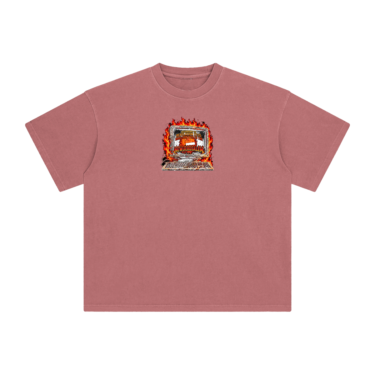 ACCORDING TO REVELATION 22:15, DOGS DON'T GO TO THE NEW JERUSALEM T-Shirt