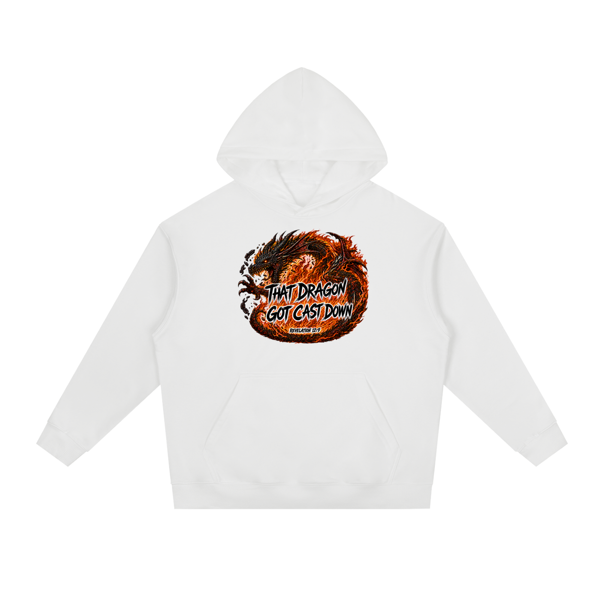 That dragon got cast down Hoodie
