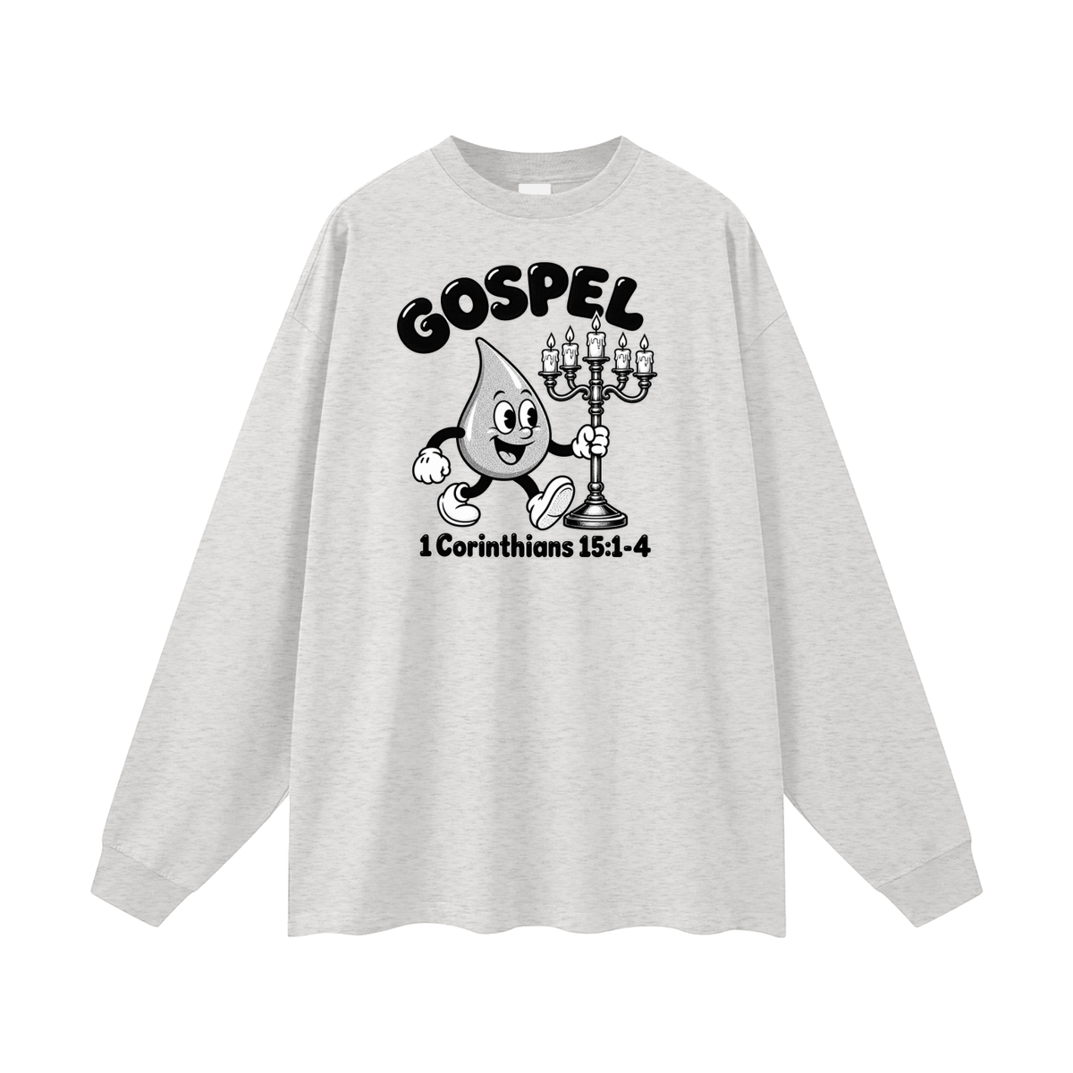 GOSPEL 1 Corinthians 15:1-4 Long Sleeve T-Shirt