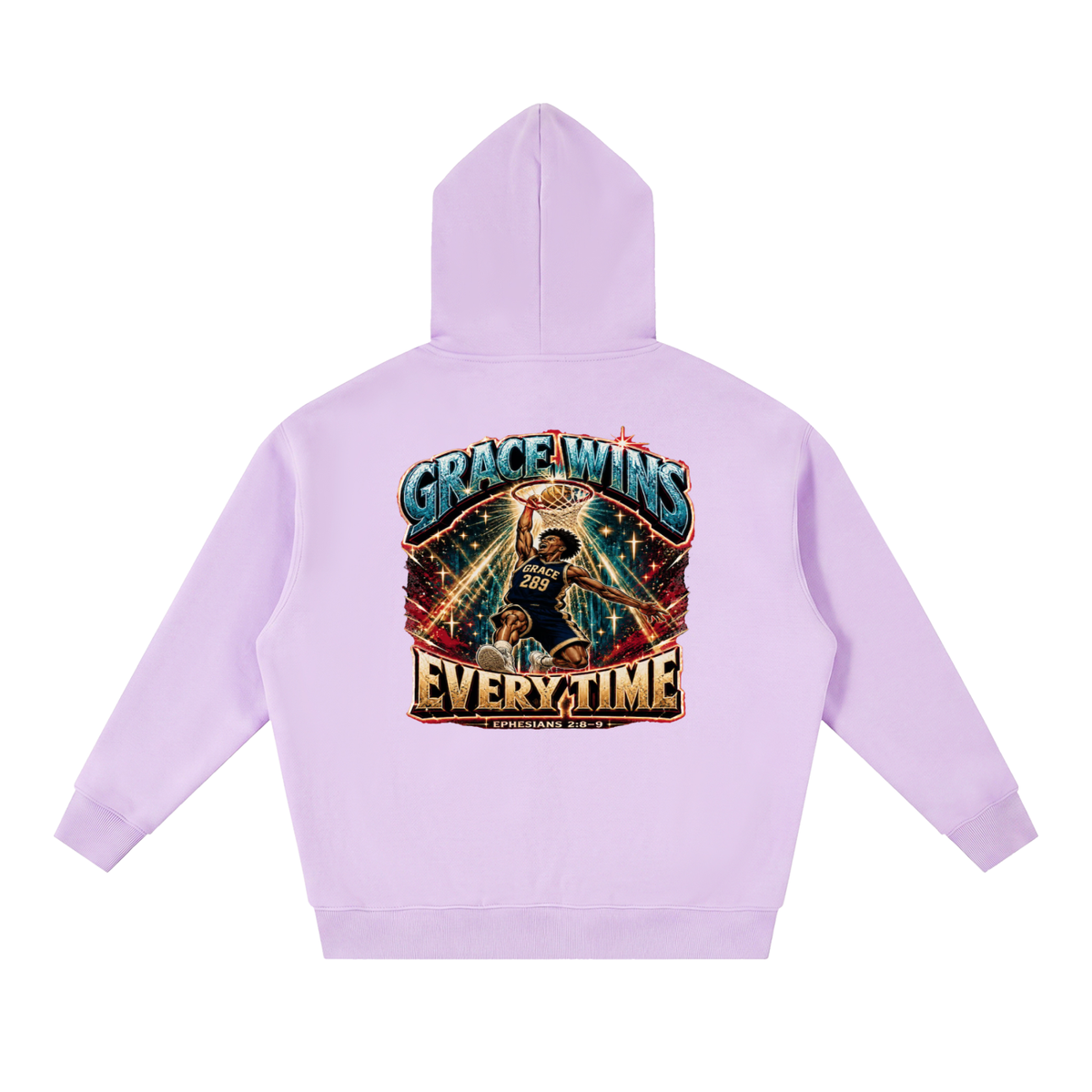 JESUS IS AWESOME GRACE WINS GRACE 289 EVERYTIME EPHESIANS 2:8-9 Hoodie