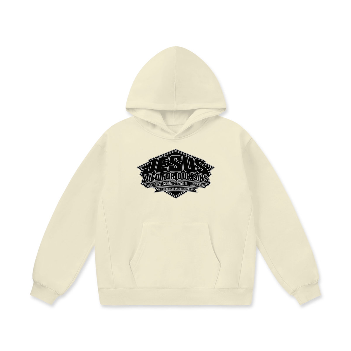 JESUS DIED FOR OUR SINS THAT'S THE ONLY WAY TO HEAVEN & A GOOD ONE IS LUKE 16:19-31 Hoodie