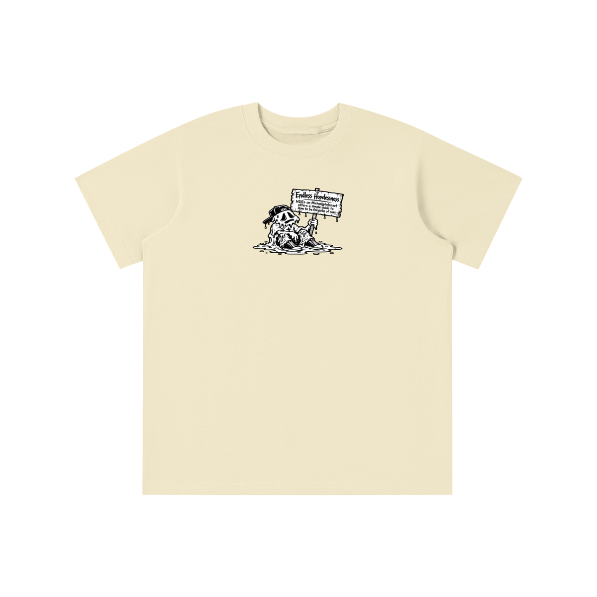 ENDLESS HOPELESSNESS NDEs on michaeljphelps.net offers a simple guide to How to be forgiven of sins youth T-shirt