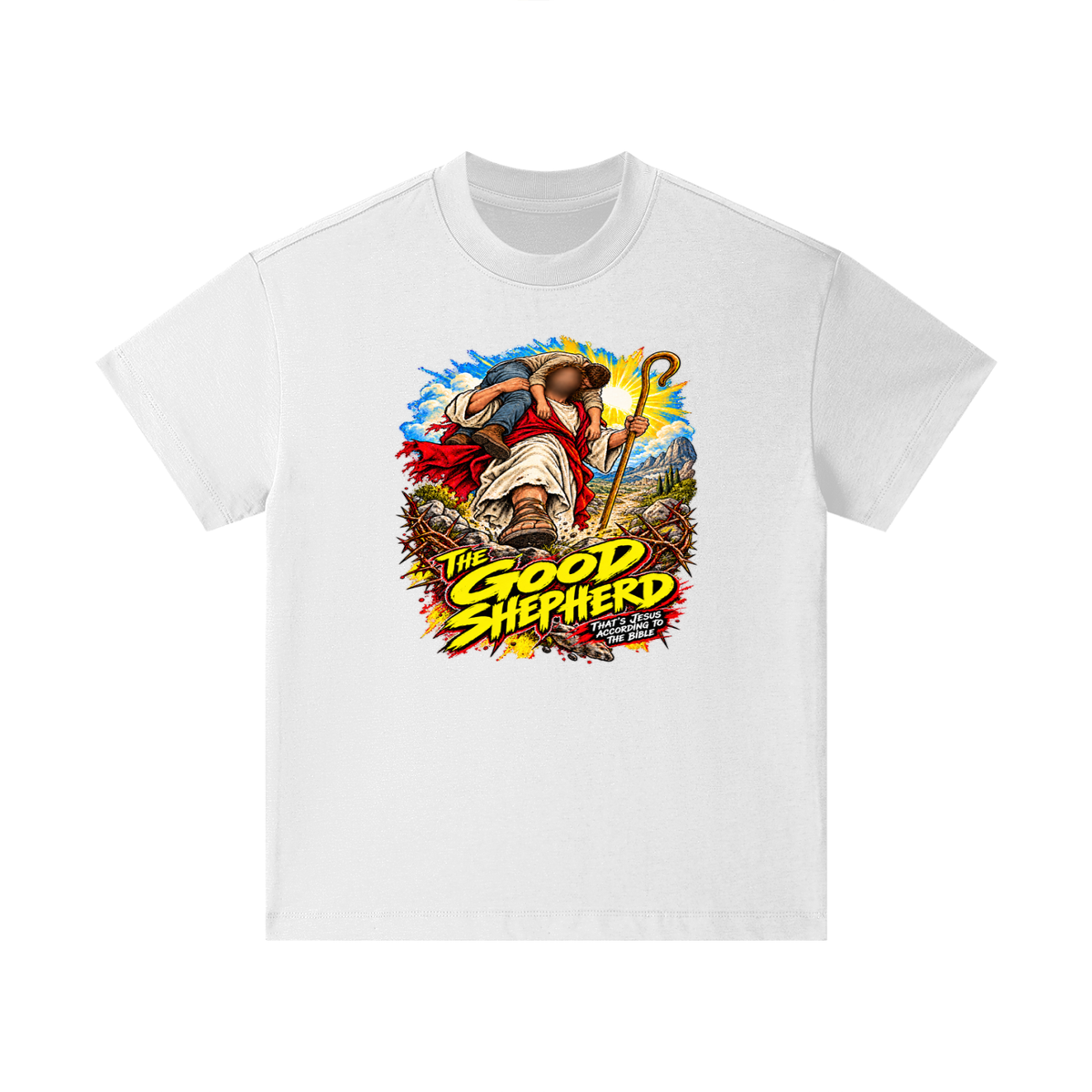 THE GOOD SHEPHERD THAT'S JESUS ACCORDiNG TO THE BiBLE Kids T-Shirt