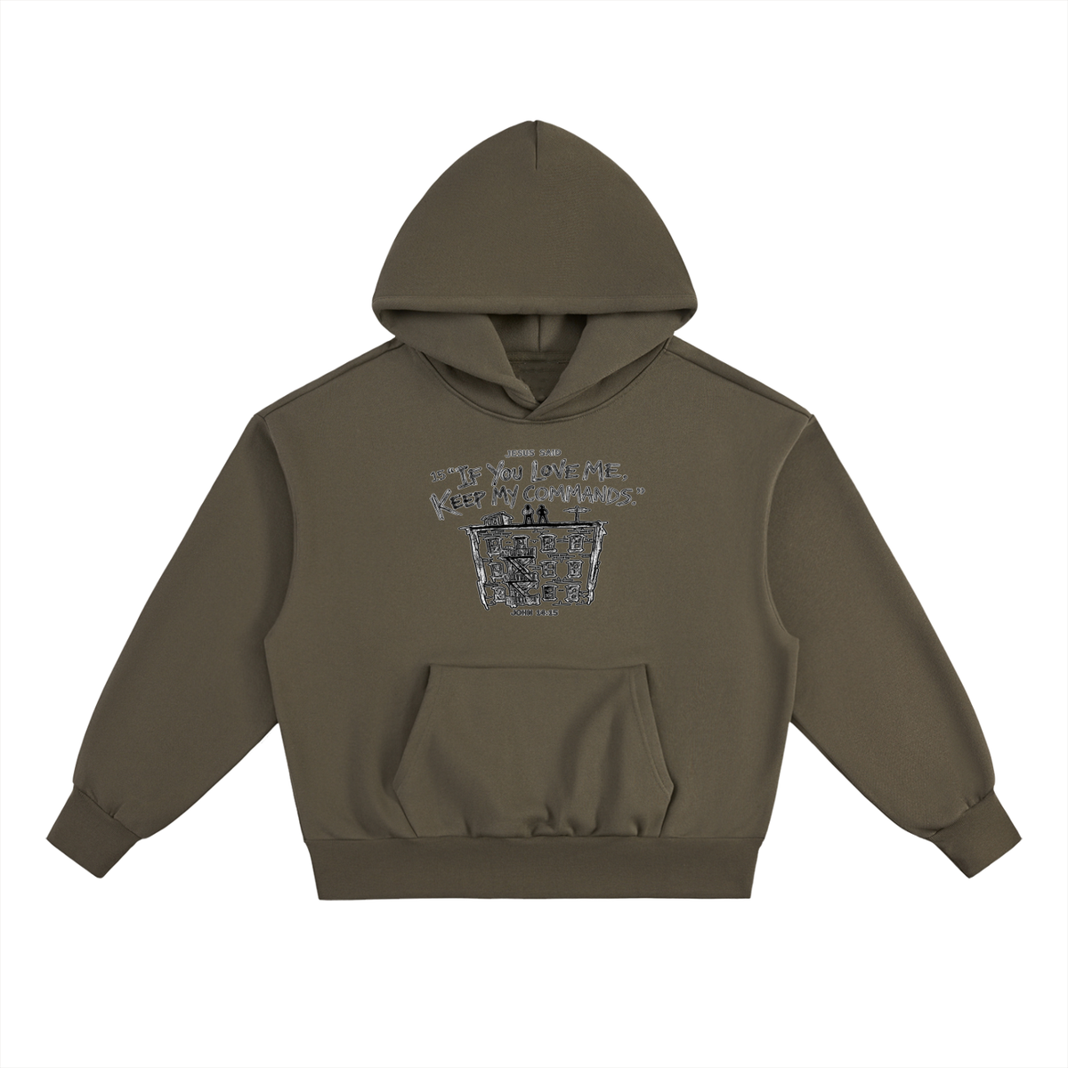 JOHN 14:15 NIV Hoodie