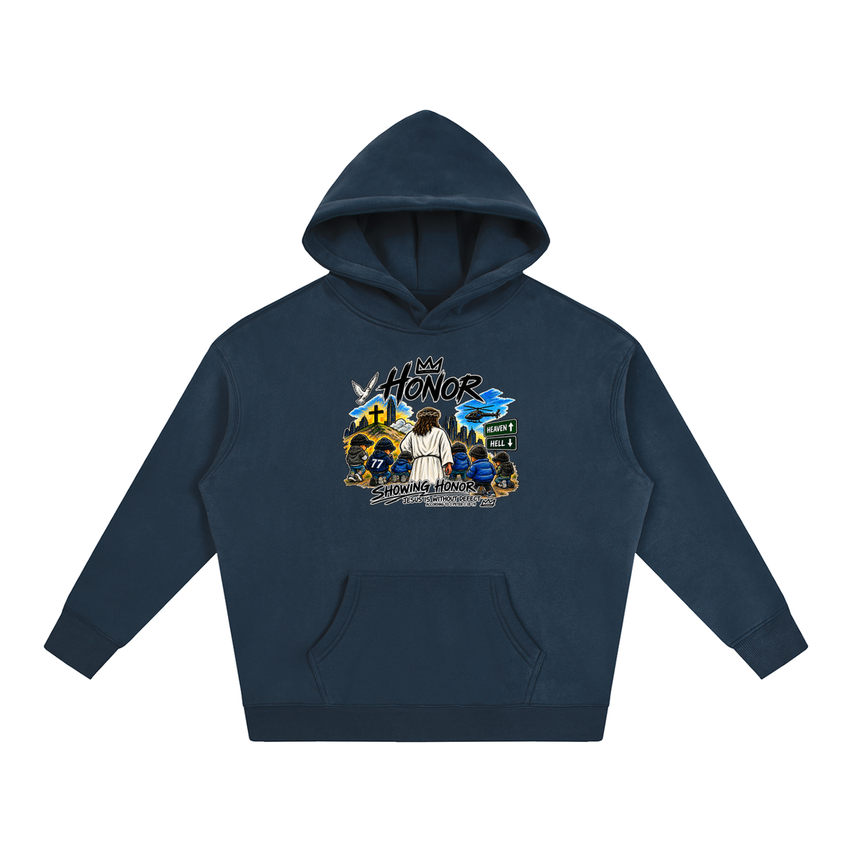 HONOR SHOWING HONOR JESUS IS WITHOUT DEFECT ACCORDING TO 1 PETER 1:18-19 Hoodie